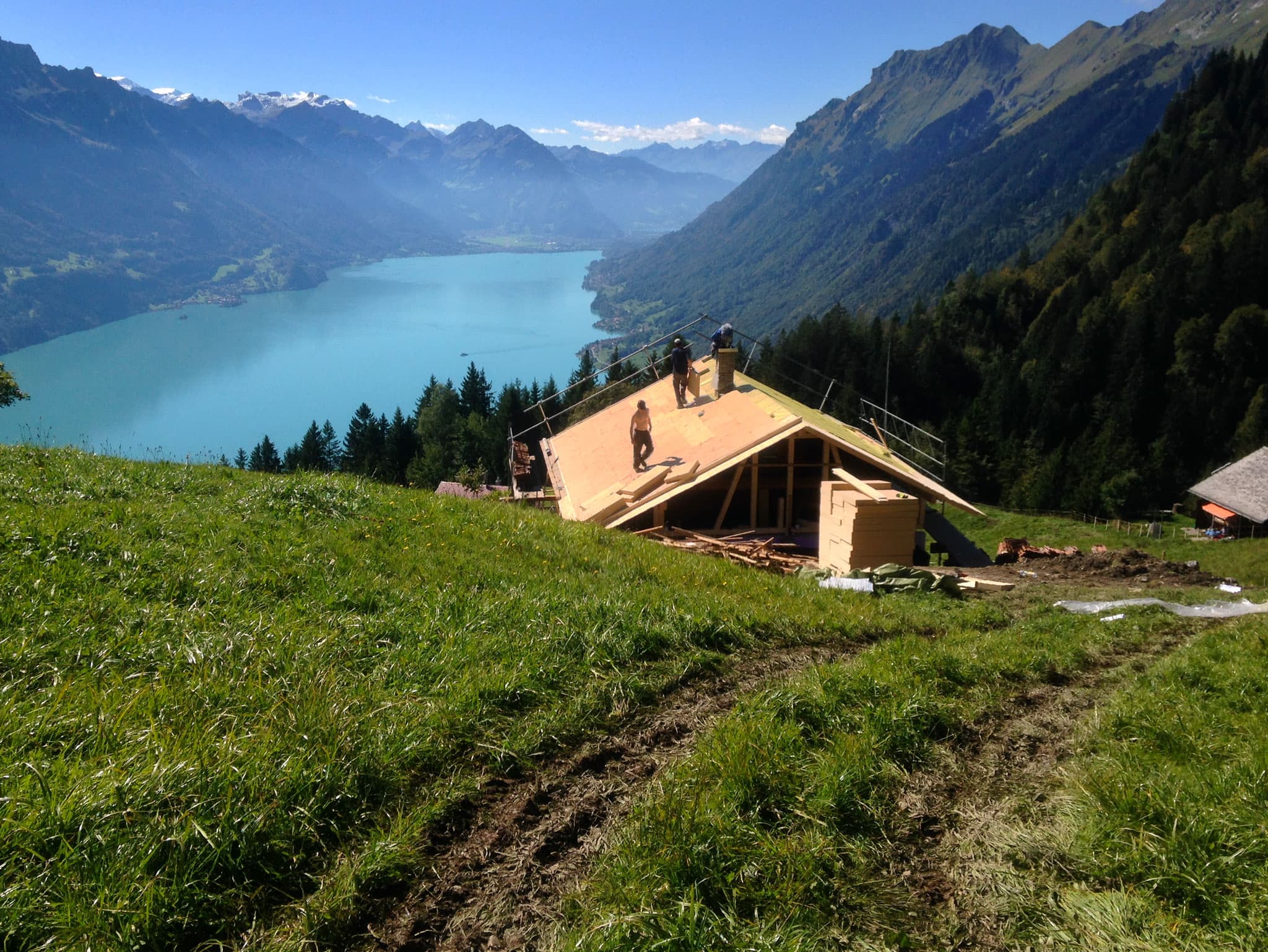 Renovation eines baufälligen Weidhauses